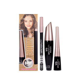 Набір для макіяжу очей 3 у 1 Warda Beauty Beauty Eyes WB-045 фото