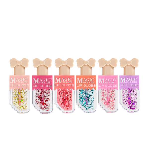 Блиск для губ проявний Magic Your Life LC989 (6 шт. в асортименті) LC989 фото
