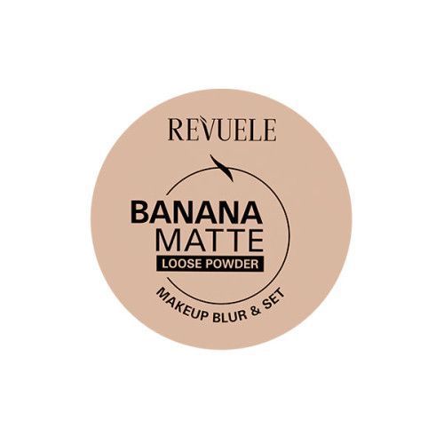 Пудра для лица косметическая рассыпчатая Revuele Banana Matte Loose Powder тон Banana Желтый, 5 г 5060565109346 фото