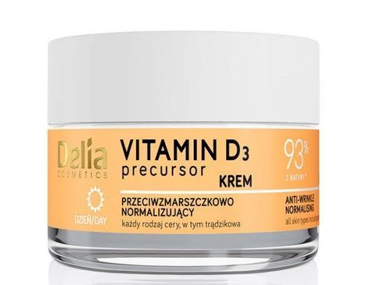 Дневной крем для лица против морщин с витамином D3 Delia Vitamin D3 Precursor Day Cream 5906750800745 фото