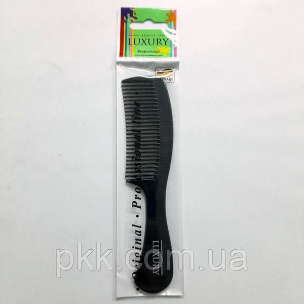 Гребень для волос с ручкой чёрный Beauty Luxury НС-2011 НС-2011 фото