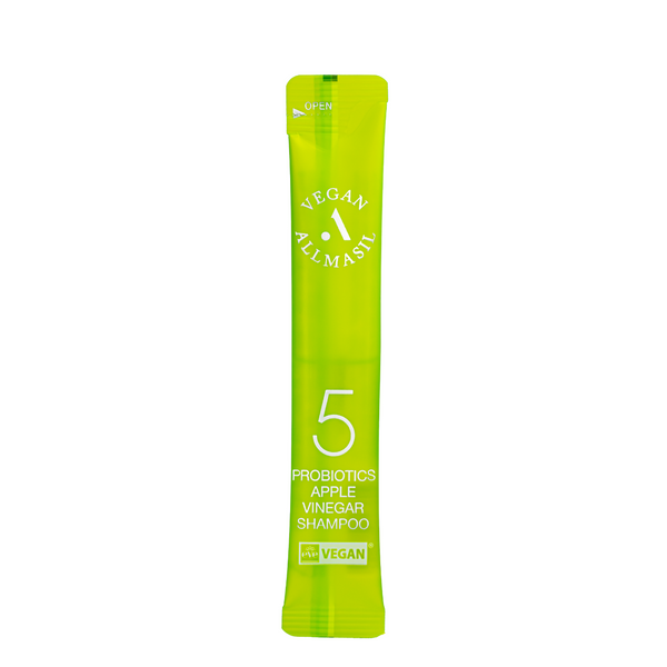Шампунь для волосся безсульфатний All Masil 5 Probiotics Apple Vinegar Shampoo 8 мл Masil 8758 фото