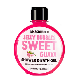 Гель для душу Mr Scrubber Jelly Bubbles Sweet Guava Shower & Bath Gel гуава 300 мл Mr 0025 фото