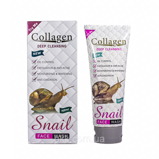 Гель для вмивання Collagen Snail глибоке очищення шкіри 100 мл PM6911 фото