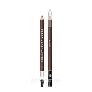 Олівець для брів Parisa Cosmetics Eyebrow Pencil № 301 Темно-коричневий KbrPar фото