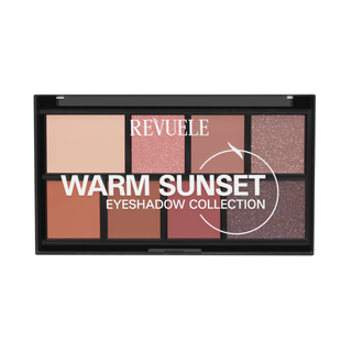 Палітра тіней для повік Revuele Eyeshadow Collection "Теплий захід сонця", 15 г RV 07816 фото