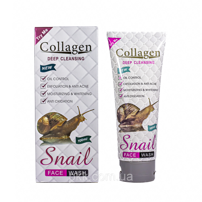 Гель для вмивання Collagen Snail глибоке очищення шкіри 100 мл PM6911 фото