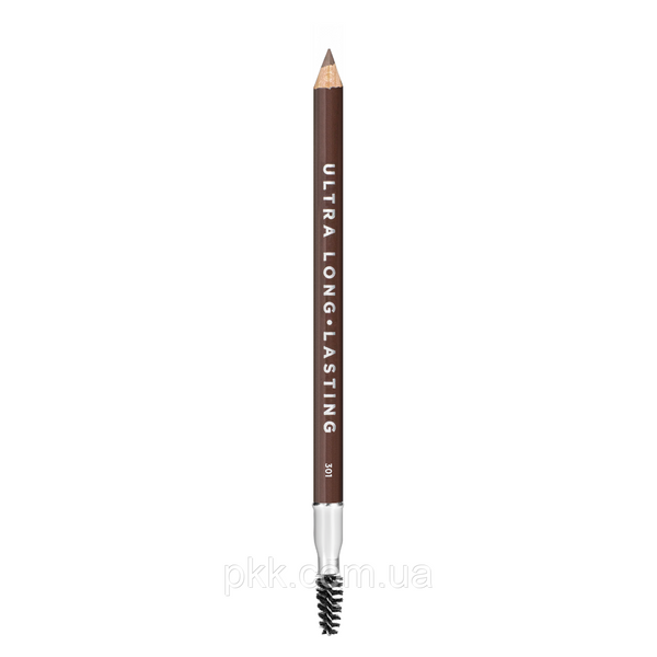 Олівець для брів Parisa Cosmetics Eyebrow Pencil № 301 Темно-коричневий KbrPar фото