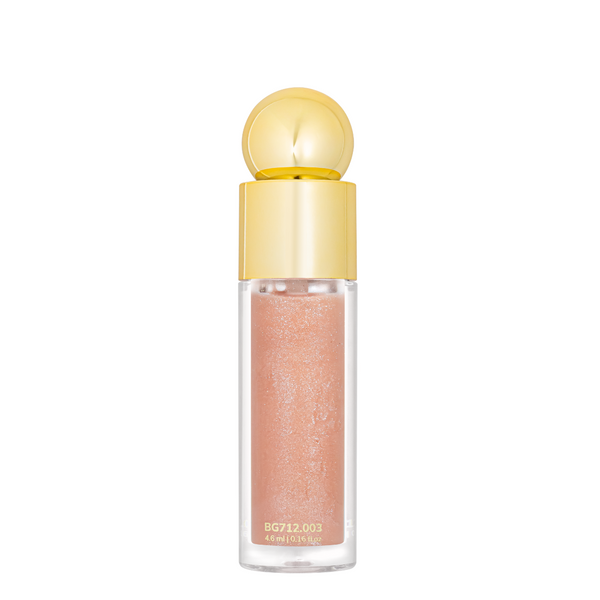 Блиск для губ із шиммером Bogenia Match Lipgloss Sparkle стійкий (BG712), 03 Бежевий BG712 фото