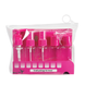 Дорожній набір ємностей для косметики WH Travel Bottles Set. 5 шт, Малиновий 818 фото 1