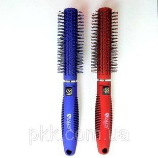 Щётка-брашинг для волос круглая Salon Professional 9511 Синяя 9511 SL фото