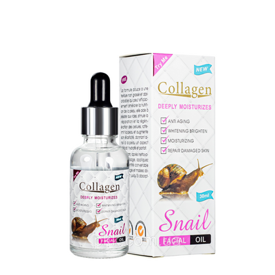 Масло для обличчя зволожуюче Collagen Snail deeply moisturizes 30 мл PM6925 PM6925 фото