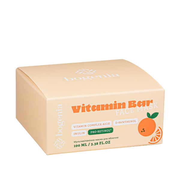 Маска для лица питательная мультивитаминная Bogenia Vitamin Bar BG439(004) 100 мл BG439(004) фото