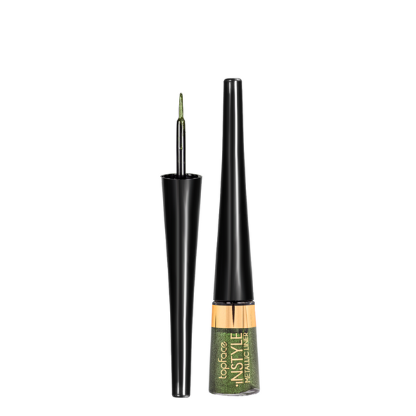 Подводка для глаз цветная TopFace Instyle Metallic Eyeliner РТ554 № 6 Светло-зелёная PT554 фото