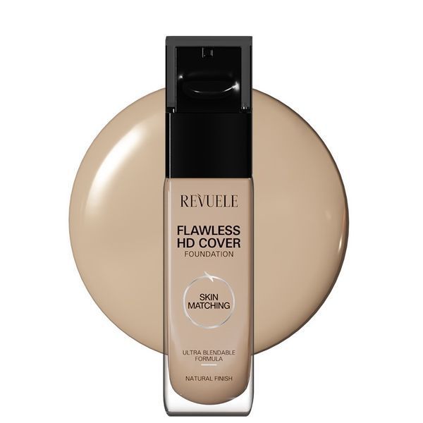Тональный крем Revuele Flawless HD Cover 01 Слоновая кость, 30 мл RV 07670 фото