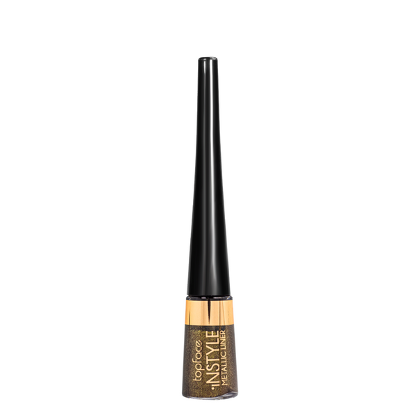 Подводка для глаз цветная TopFace Instyle Metallic Eyeliner РТ554 № 7 Тёмное золото PT554 фото