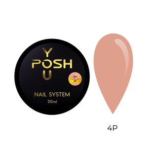 Камуфлирующая база френч для гель-лака YouPOSH French Rubber Base Color 30 мл, 04P Розово-оранжевый YP 10752 фото
