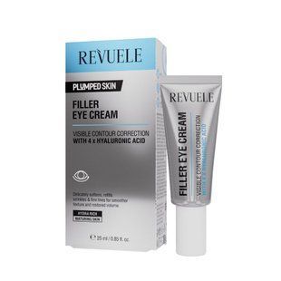 Крем для контуру очей Revuele Plumped Skin Filler з гіалуроновою кислотою, 25 мл 5061076240221 фото