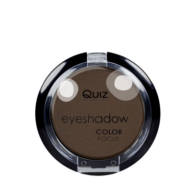 Одинарные тени для век Quiz Color Focus матовые и перламутровые, 170 matte шоколад QZ 8346 фото
