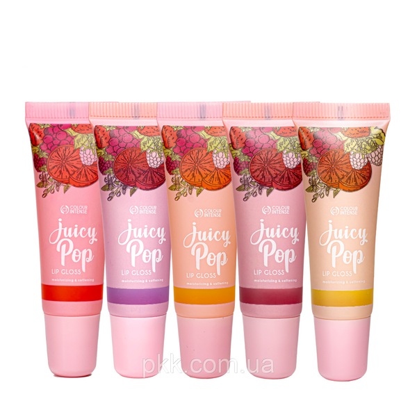 Блеск бальзам для губ Colour Intense Juicy POP фруктово-ягодный № 15 tropical shake CI LGB10 фото