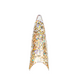 Гель-лак с глиттером для маникюра YouPOSH Glitter Color профессиональный 5 мл, 01 Золотистий YP 9637 фото 2