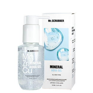 Увлажняющий минеральный гель бустер для лица Mr Scrubber Mineral Aqua Gel Mr 0864 фото