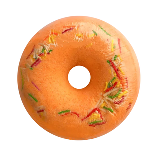 Шипуча бомбочка для ванни Milky Dream "Пінний Donut" Lime & Passion fruit, 140 г 303197 фото