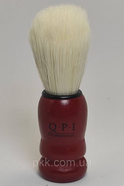 Помазок для гоління зі щетини кабана коричневий QPI Professional QPM-02