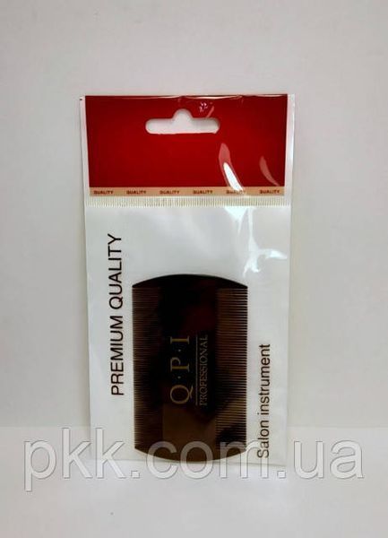 Гребень для волос QPI Professional пластиковый двухсторонний 8,8 см PG-0011 PG-0011 фото