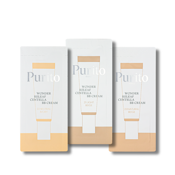 Пробник ВВ крем для обличчя з екстрактом центели Purito Cica Clearing BB Cream, 1 мл, 23 Natural Beige P 9588 фото