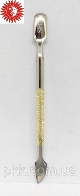 Лопатка для видалення кутикули SPL манікюрна золота ручка 10 см 9159 9159SPL фото