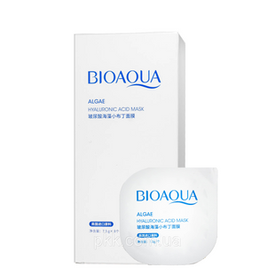 Маска для обличчя омолоджуюча Bioaqua Algae Hyaluronic Acid 7.5 мл BQY227699 BQY22699 фото