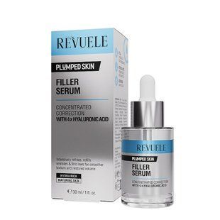 Сыворотка-филлер для лица Revuele Plumped Skin Filler с гиалуроновой кислотой, 30 мл 5061076240214 фото