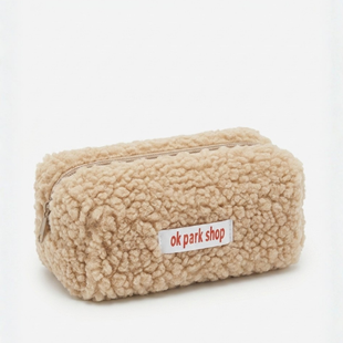 Косметичка мягкая женская "Тедди" Beauty Luxury (WB-9002), Бежевая WB-9002 фото