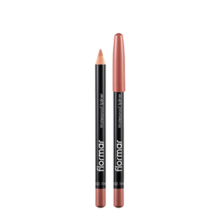 Олівець для губ водостійкий Flormar Waterpoof Lipliner № 201 Natural Nude Нюдовий FM 4049 фото