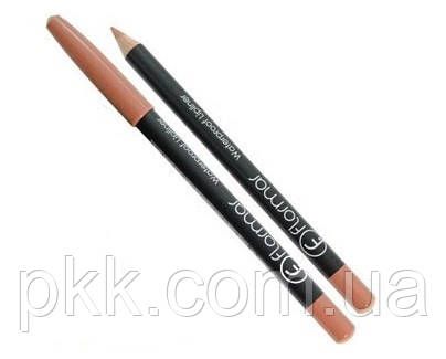 Олівець для губ водостійкий Flormar Waterpoof Lipliner № 201 Natural Nude Нюдовий FM 4049 фото