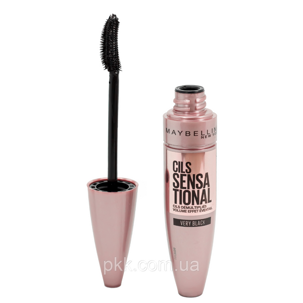 Туш для вій Maybelline New York Lash Sensational Full Fan Effect Very Black Mb 4467 фото