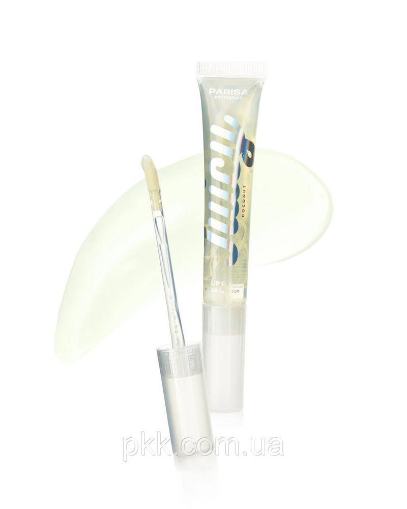 Блиск олія для губ Parisa Cosmetics Juicy фруктовий № 01 Coconut JLO-07 фото