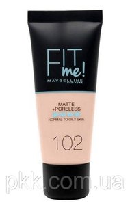 Тональний крем матуючий Maybelline New York Fit Me Matte № № 102 Mb 3834 фото