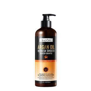 Шампунь проти лупи з олією аргани Sadoer Refresh Smooth Anti-Dandruff Shampoo 500 мл SD88706 фото