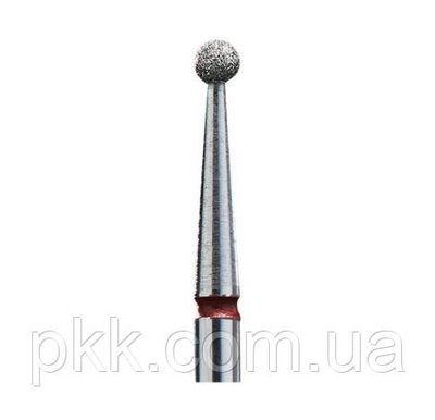 Фреза для манікюру куля алмазна червона Staleks Pro Expert FA01R025 FA01R025 фото
