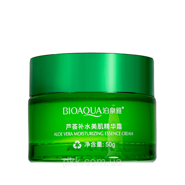 Крем для обличчя зволожуючий BIOAQUA Aloe Vera 50 мл BQY93535 фото