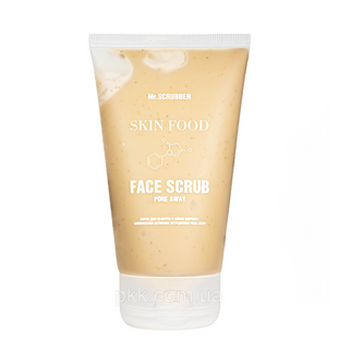 Скраб для лица Mr Scrubber Skin Food Pore Away очищающий 150 мл