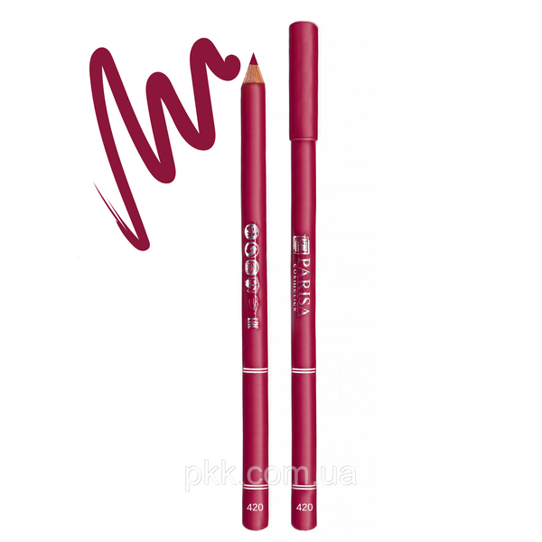 Олівець для губ Parisa Cosmetics Lip Professional Pencil № 420 KPar lip фото