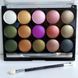 Палетка шиммерных теней для век на 15 оттенков Parisa Cosmetics Glam & Glow № 01 E-615 фото 2