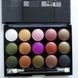 Палетка шиммерных теней для век на 15 оттенков Parisa Cosmetics Glam & Glow № 01 E-615 фото 5