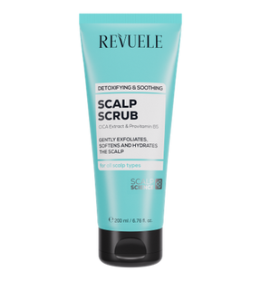 Скраб для шкіри голови Детоксикаційний та Заспокійливий Revuele Scalp Scrub, 200 мл 5060565107977 фото