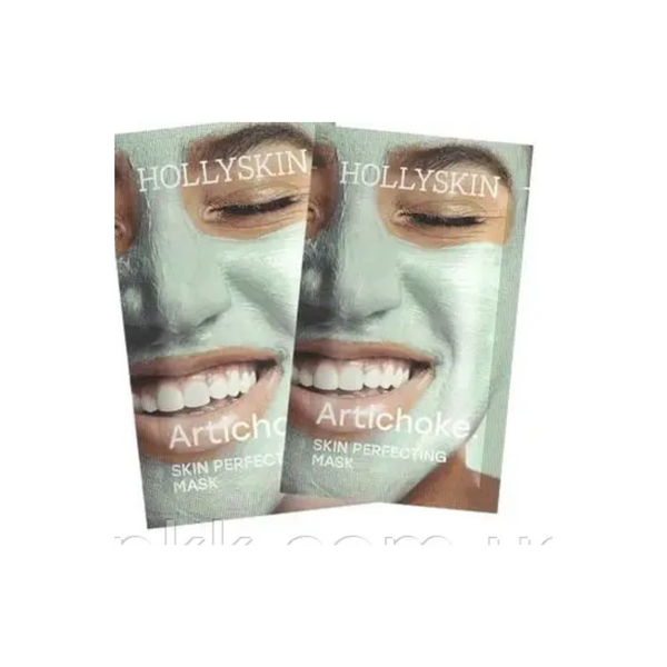 Охлаждающая лифтинг маска для лица от отеков Hollyskin Artichoke Skin Perfecting Mask пробник 10 г 0307h фото