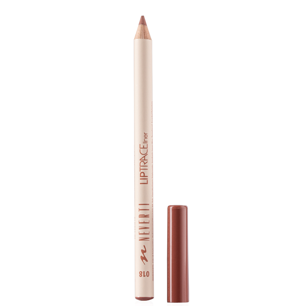 Олівець для губ контурний Neverti LipTrace Liner (NP106), 018 Світло-коричневий NP106 фото