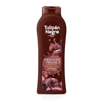 Гель для душу Tulipan Negro шоколадне праліне (650 мл) 8410751093169 фото